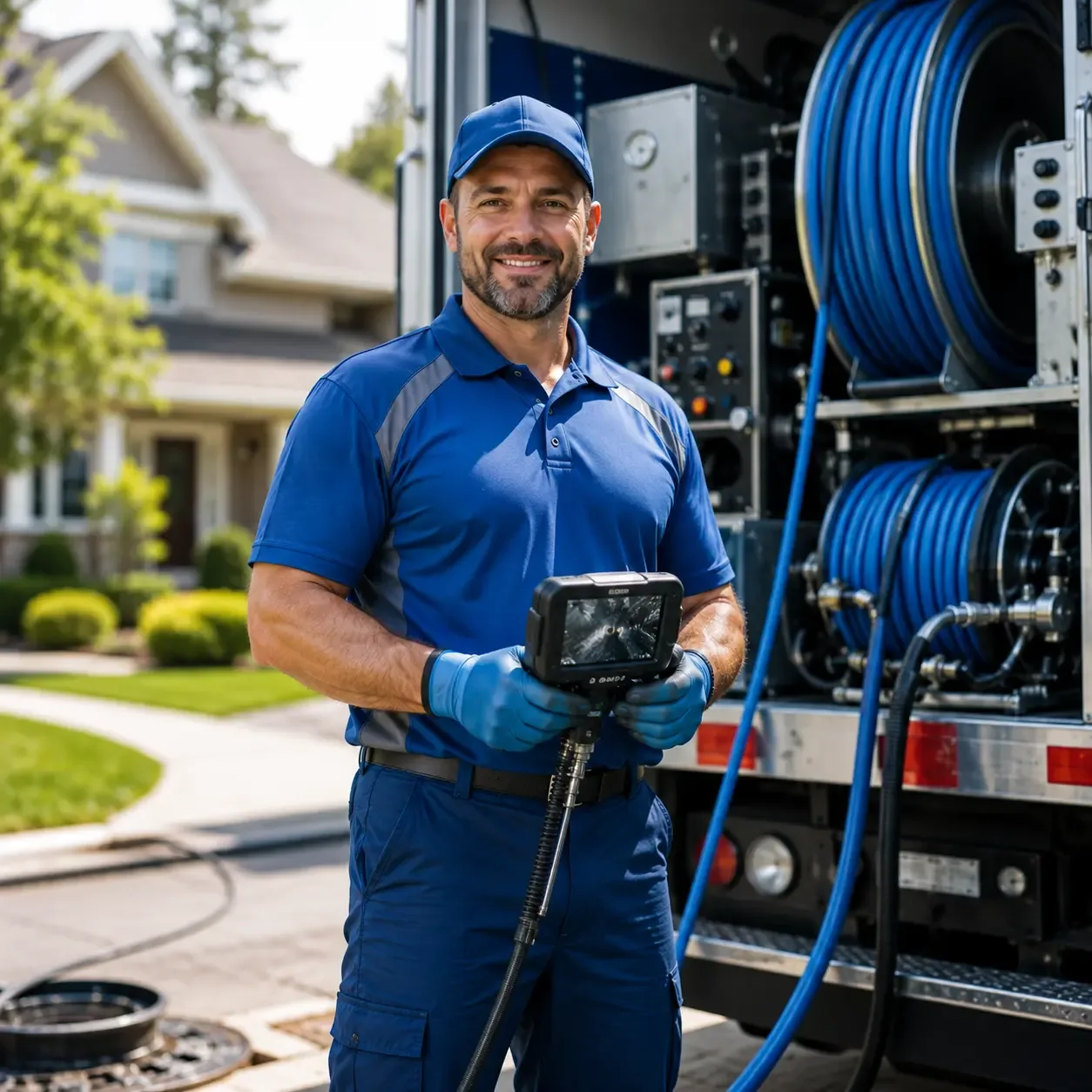 Local outdoor drain cleaning specialists in Addis, LA